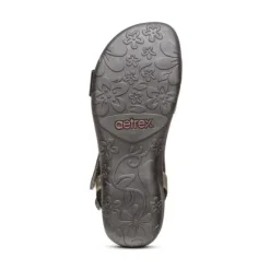 Aetrex Gabby Quarter Strap Sandal