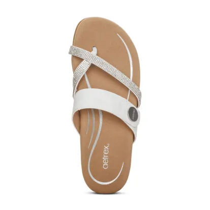 Aetrex Izzy Adjustable Slide Sandal