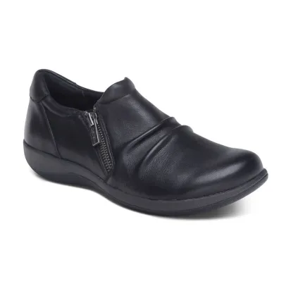 Aetrex Katie Women's Side Zip Slip-on Shoe