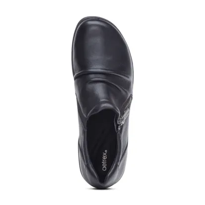 Aetrex Katie Women's Side Zip Slip-on Shoe