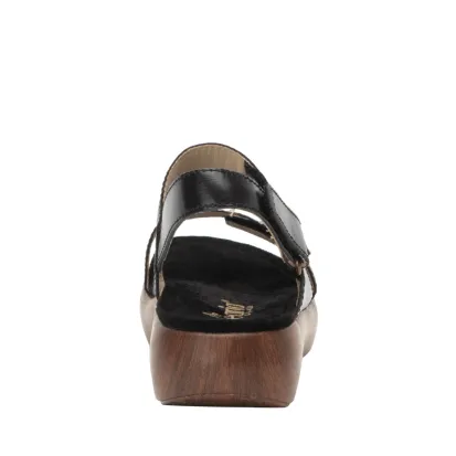 Alegria Bailee Woven Noir Women's Comfort Sandal