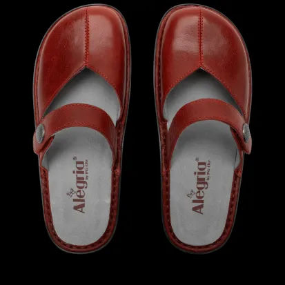 Alegria Kamila Garnet Women's Clog