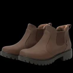 Alegria Rowen Relaxed Cocoa Ankle Boots