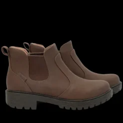 Alegria Rowen Relaxed Cocoa Ankle Boots