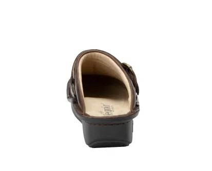 Alegria Seville Oiled Brown Clog