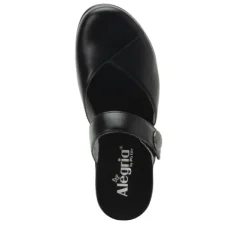 ALegria Sydni Black Leather Shoe