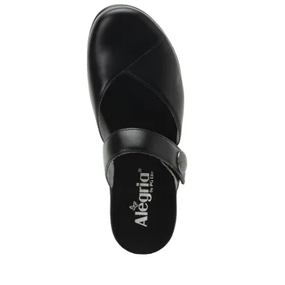 ALegria Sydni Black Leather Shoe
