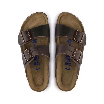 Arizona Soft Footbed Oiled Habana Leather - Womens