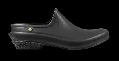 Bogs Patch Clog Women's Black Rain Shoe