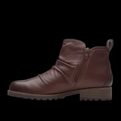 Clarks Aspra Walk Women’s Ankle Boot – Comfort & Grip