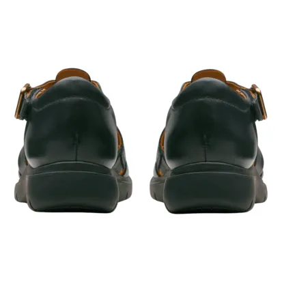 Clarks Certina Sun Women's Black Fisherman Sandal