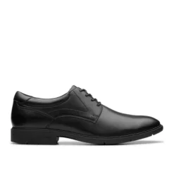 Clarks Eldredge Plain Men's Black Dress Shoe