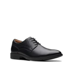 Clarks Eldredge Plain Men's Black Dress Shoe