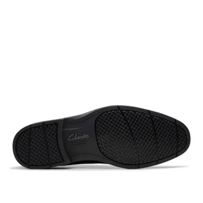 Clarks Eldredge Plain Men's Black Dress Shoe