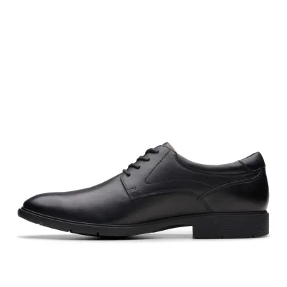 Clarks Eldredge Plain Men's Black Dress Shoe