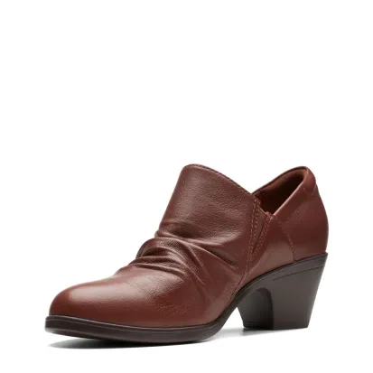 Clarks Emily2 Cove Tan Leather Slip-On