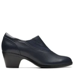Clarks Emily2 Dove Leather Dress Shoe