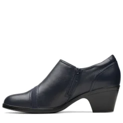 Clarks Emily2 Dove Leather Dress Shoe
