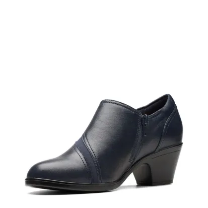 Clarks Emily2 Dove Leather Dress Shoe