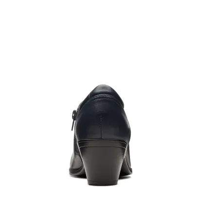 Clarks Emily2 Dove Leather Dress Shoe