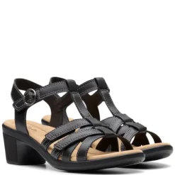 Clarks Emily2 Rose Women's Black Sandal