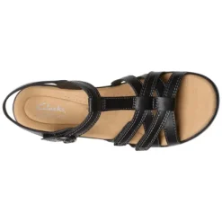 Clarks Emily2 Rose Women's Black Sandal