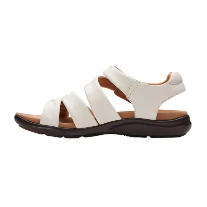Clarks Kitly Ave Women's White Sandal