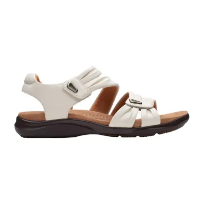 Clarks Kitly Ave Women's White Sandal