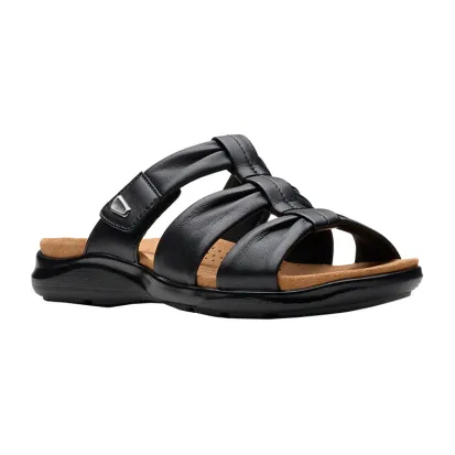 Clarks Kitly Slide Black Women's Sandal