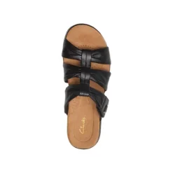 Clarks Kitly Slide Black Women's Sandal