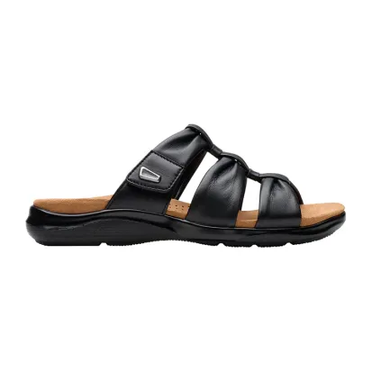 Clarks Kitly Slide Black Women's Sandal