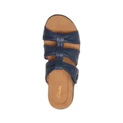 Clarks Kitly Slide Women's Navy Sandal