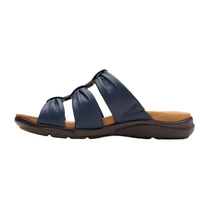 Clarks Kitly Slide Women's Navy Sandal