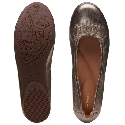 Clarks Rena Hop Metallic 26170953