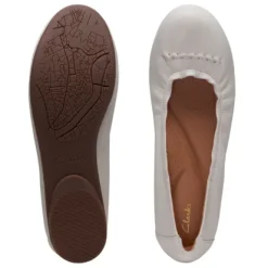 Clarks Rena Hop White 26170590