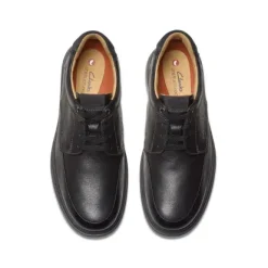 Clarks Un Briley Pace Leather Leather Moc Toe Shoe