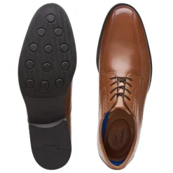 Clarks Whiddon Pace Leather Dress Shoe