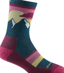 Darn Tough Sunset Ledge Micro Crew Hiking Sock | Canadian Footwear