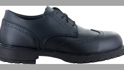 David 2 Steel Toe Wingtip Dress Shoe