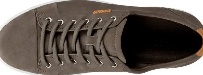 Ecco Soft 7 Men's Grey Nubuck Sneaker