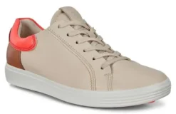 ECCO Soft 7 Women's Sneaker - Coral & Vanilla
