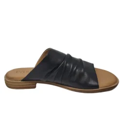 Everly Lauren 04 Black Women's Slide Sandal