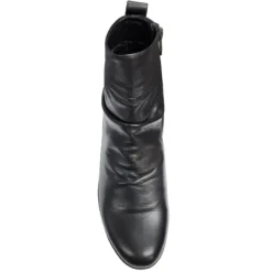 Everly Monica Soft Black Leather Women's Boot