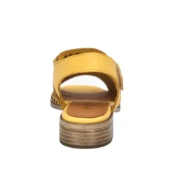 Everly Women's Tessa 01 Mustard Casual Back Strap Sandal