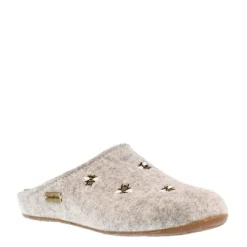 Haflinger API Bees Cozy Wool Women's Slippers