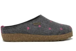 Haflinger Grizzly Cuoricini Women's Clog Slipper