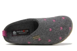 Haflinger Grizzly Cuoricini Women's Clog Slipper
