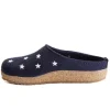 Haflinger Grizzly Stelline Stars Wool Comfort Clog