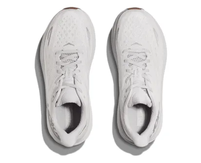 Hoka Clifton 9 Women's White Running Shoe