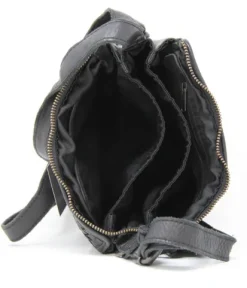 JANE - Black Weave Crossbody